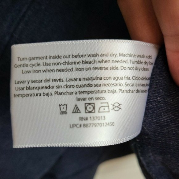 Wildfox Good Vibes Sweatshirt Women's Size medium Oversized Blue - Picture 6 of 7